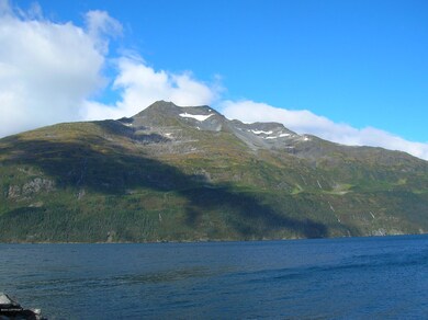View of Mountain across Passage Canal
