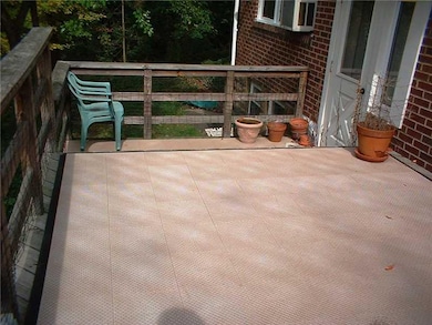 Patio/Deck. Large deck over looking private back w