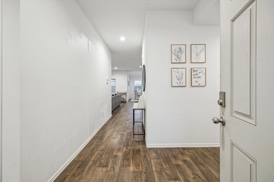 Generously sized entry hall featuring stylish, eas