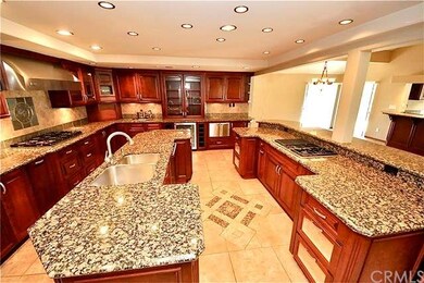 Impressive gourmet kitchen with high-end appliance