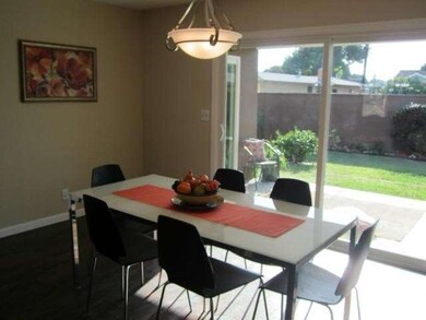 Dining Room with Glass Door to Patio and Back Yard