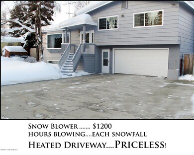 Winter Photo of Driveway