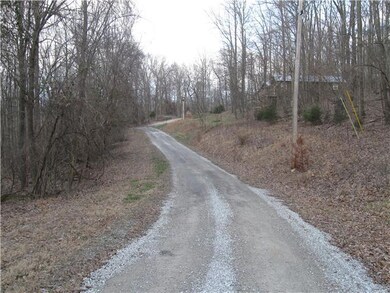 This is a view of Summit Trail east as seen from front of lot.