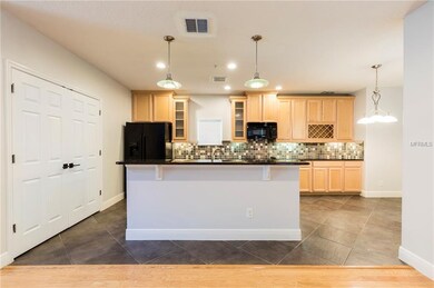 22 x 10 kitchen has a sizeable pantry and opens to the family room.