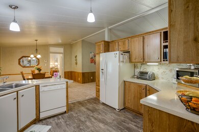 large kitchen space