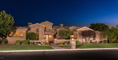 Front of Home at Twilight