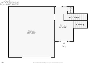View of home floor plan
