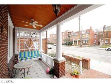 Exterior Front - The front porch has beautiful til