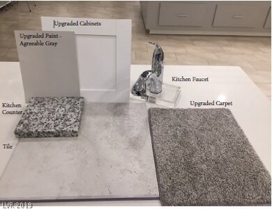 Selected finishes.