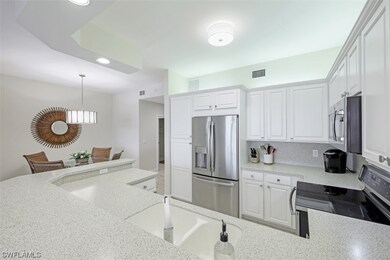 Kitchen with open dining adjacent