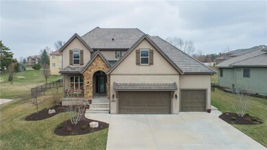Larger 3 car garage. Manicured landscaping.