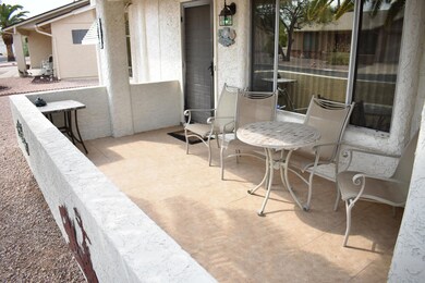 Tiled Front Patio