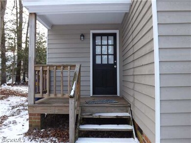 Porch - Side porch with door leading to laundry ro