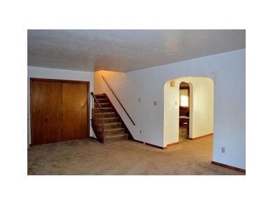 Living Room. There are three entry closets in the 