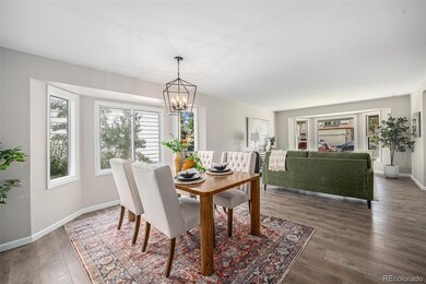 Dining room with tons of natural light