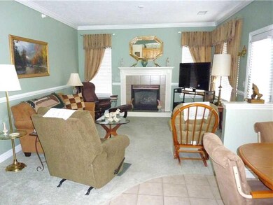 Living Room. Living room just off the kitchen feat