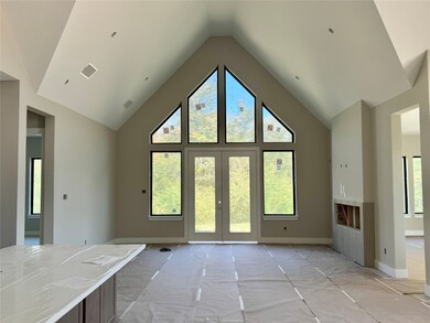 Main Family room with Electric Fireplace -