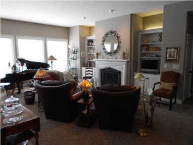 LIVING ROOM WITH A GAS FIREPLACE
