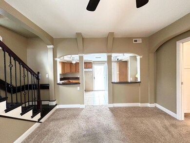 Living Room & Kitchen Entry