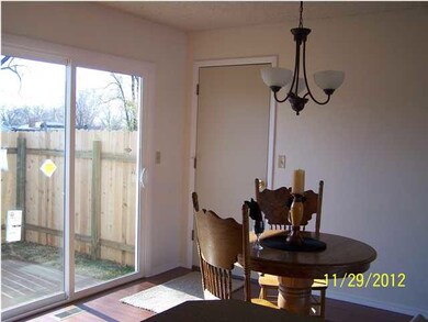 DINING AREA OFF THE KITCHEN