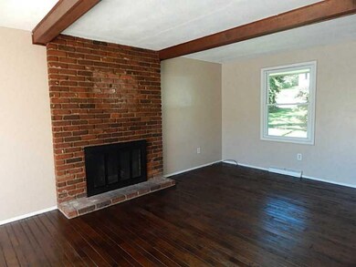 Family Room. Family Room with floor to ceiling bri