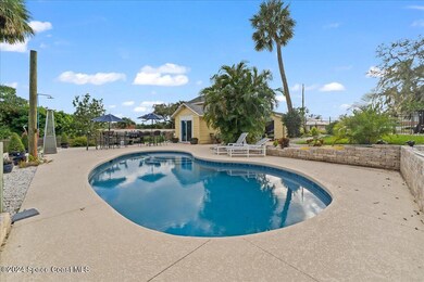New heated saltwater pool