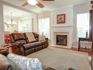 Open to dining room and kitchen area.  Lots of nat