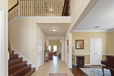 Spacious, open foyer upon entering.