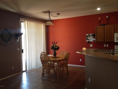 Breakfast Area & Rear Sliding Glass Door