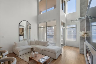 Open concept loft living in the heart of Atlantic Station.