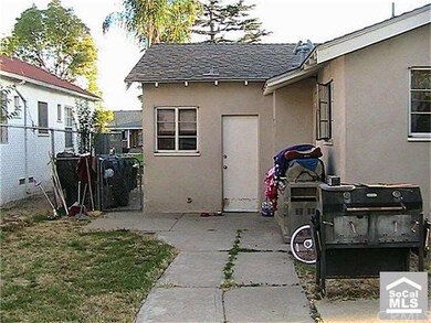 Garage back door entry