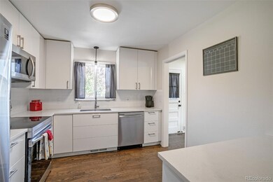 Backyard access off the kitchen