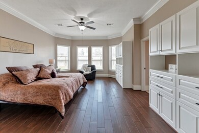2 built-in custom wardrobes by California Closets.