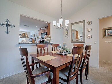DINING AREA ... NICE PASS THROUGH.
