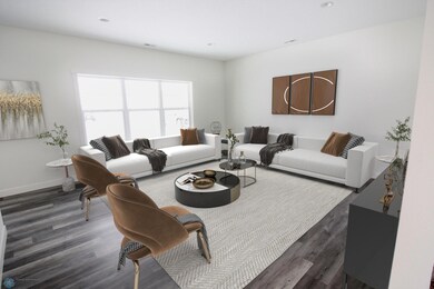 Living room(virtually staged)