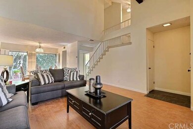 Open floor plan -- living room to dining room
