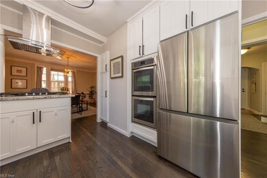 Facing the dining room