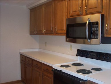 Kitchen. The kitchen comes fully applianced with a