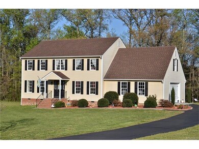 Front Angle of Home on Huge 1.77 Acre Lot.