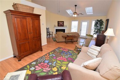The dining area is currently used for as a living space.