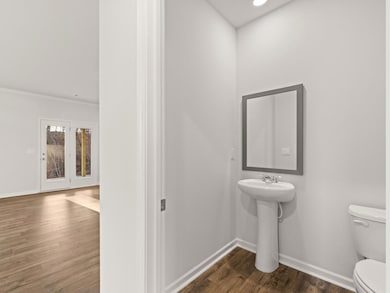 Mansfield half bathroom
