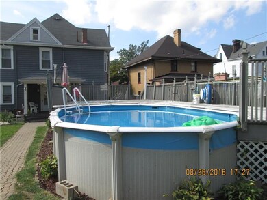 Pool with Cozy Back Porch