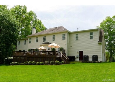 Notice the custom latticework on the deck, surroun