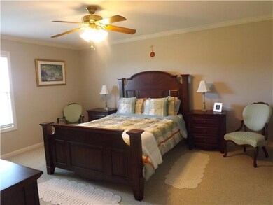 Master suite has lots of room along with a huge walk in closet and master bath