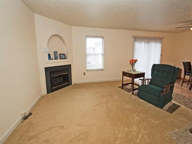 Living Room with Gas fireplace