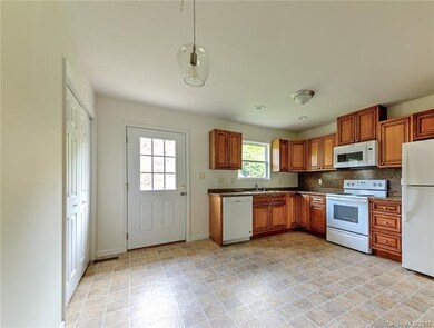 Beautiful cabinets and natural light