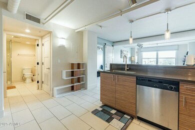 Bathroom off of Kitchen