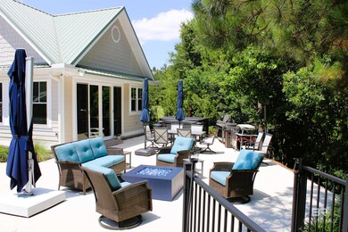 Back yard deck