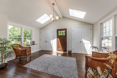 Bright, sunny, spacious, & welcoming foyer