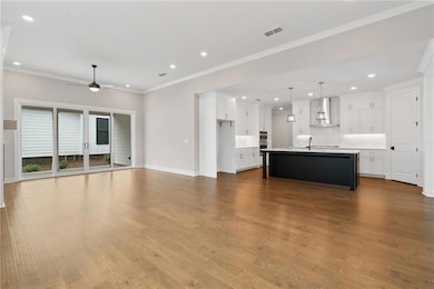Amazing kitchen will feature a warm stained island